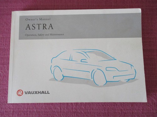 Vauxhall astra - vauxhall, (2001