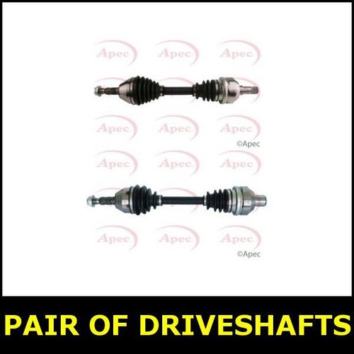 Pair driveshaft front left - pair,