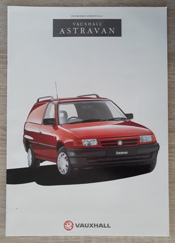 Vauxhall astravan brochure - vauxhall,