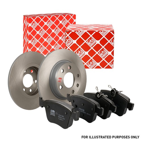 Febi front brake - brake, discs